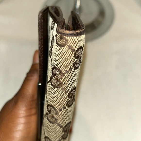 Authentic Gucci  Wallet trifold Vintage GG - Picture 13 of 14
